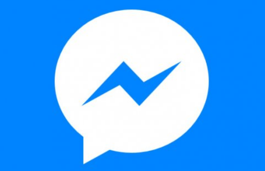 blue Facebook Messenger logo